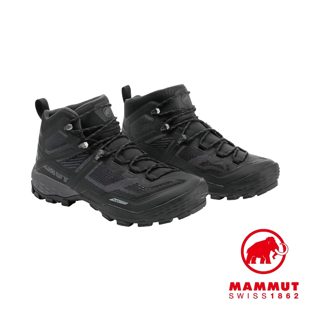 【Mammut 長毛象】Ducan Mid GTX 中筒登山鞋 男 黑 #3030-03540 product lightbox image 1