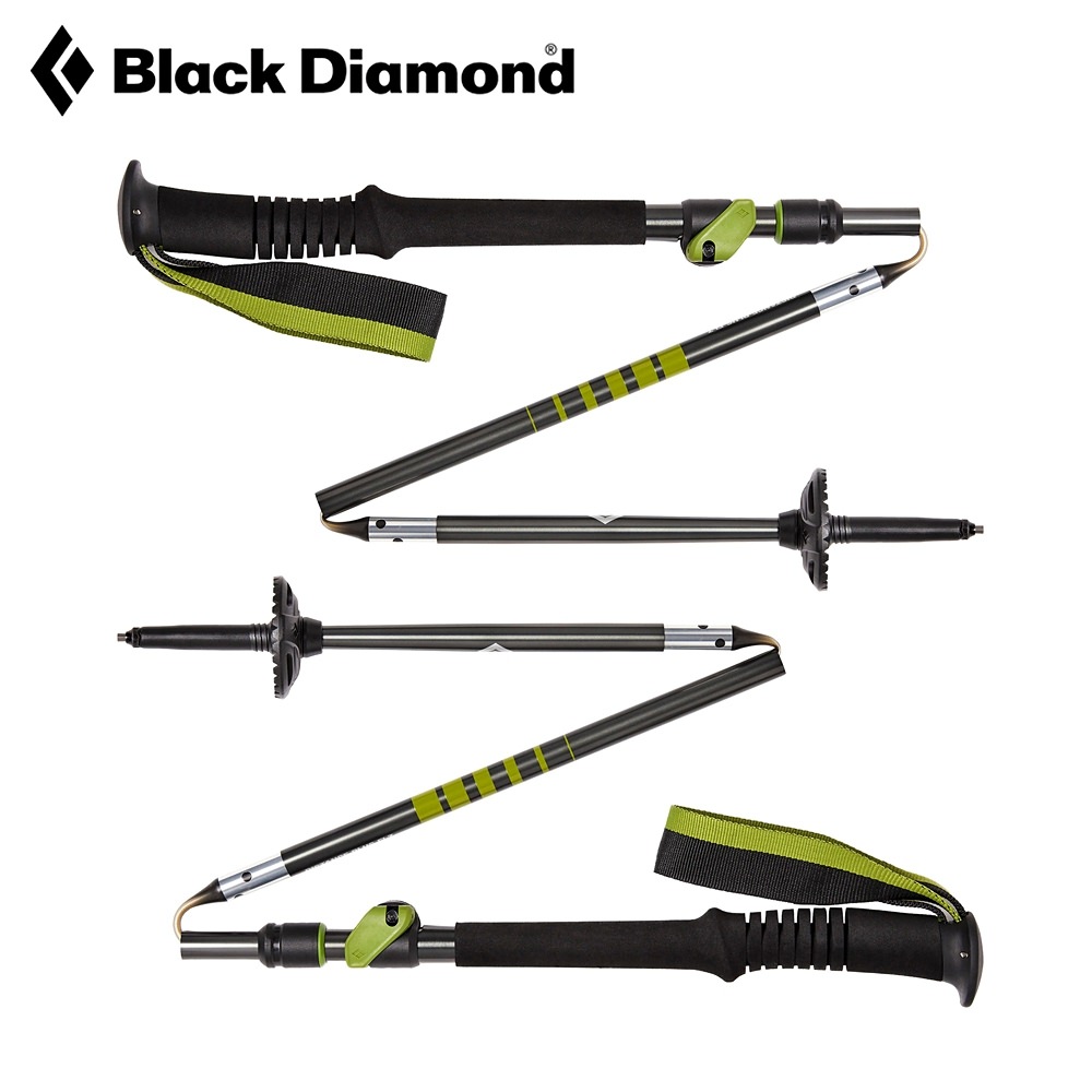 【Black Diamond】Flz環形滑扣登山杖112211 一組兩支【105-125cm】 product lightbox image 2